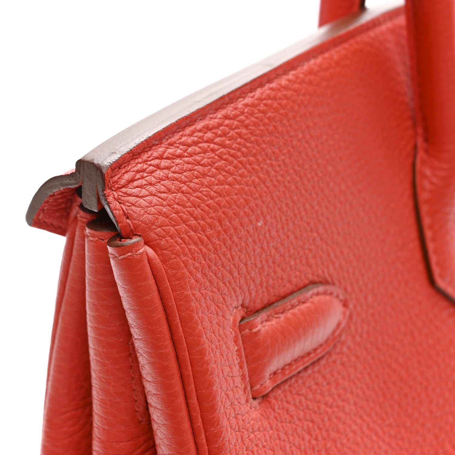 HERMES BIRKIN 35 CAPUCINE TOGO GOLD HARDWARE