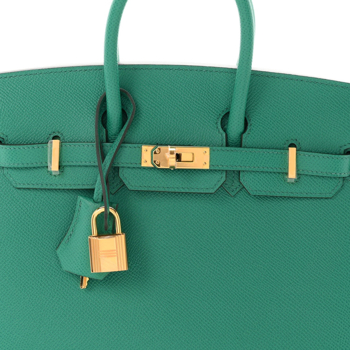エルメス バーキン 25 外縫い Vert Jade エプソン ゴールド金具 HERMES BIRKIN 25 SELLIER VERT JADE EPSOM GOLD HARDWARE