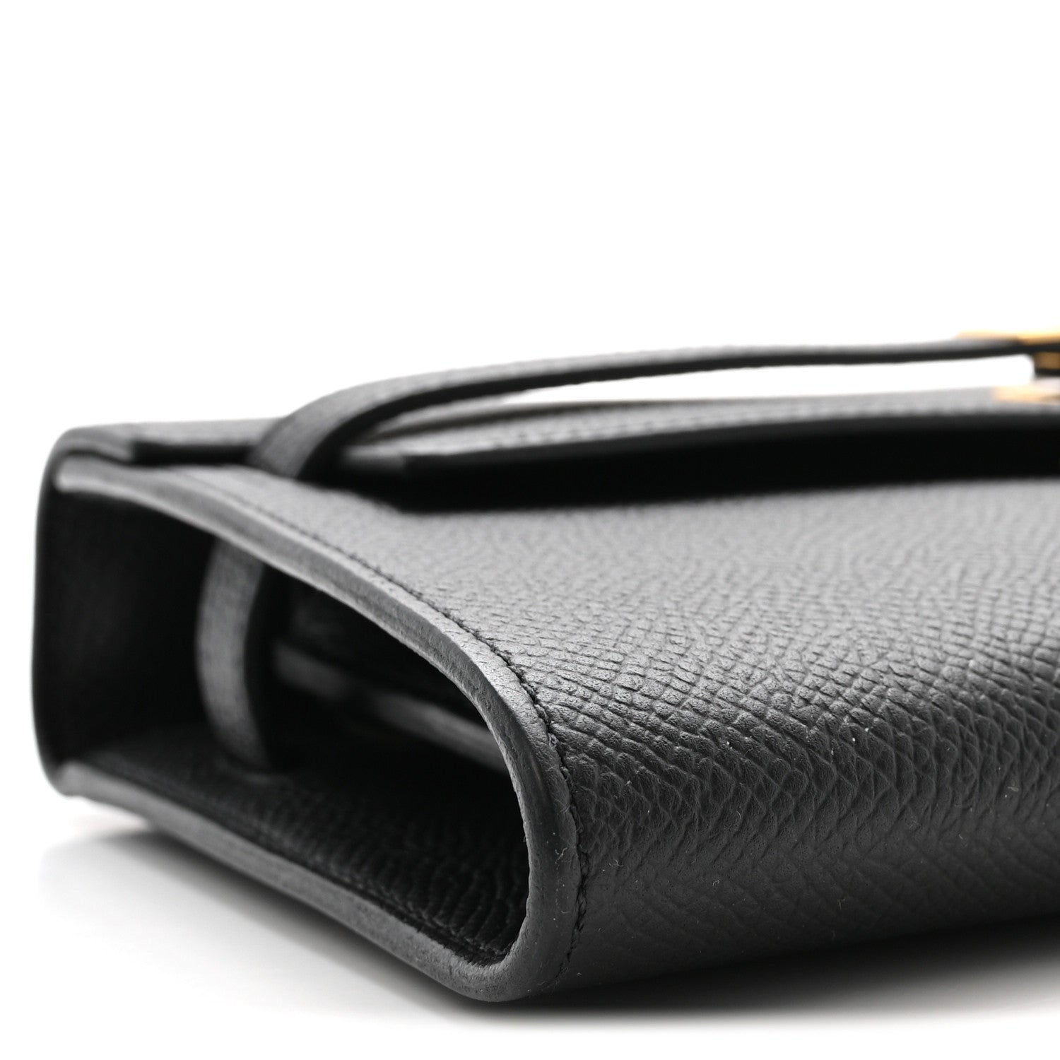 エルメス ケリートゥーゴー 長財布 Black エプソン ゴールド金具 HERMES KELLY TO GO WALLET BLACK EPSOM GOLD HARDWARE