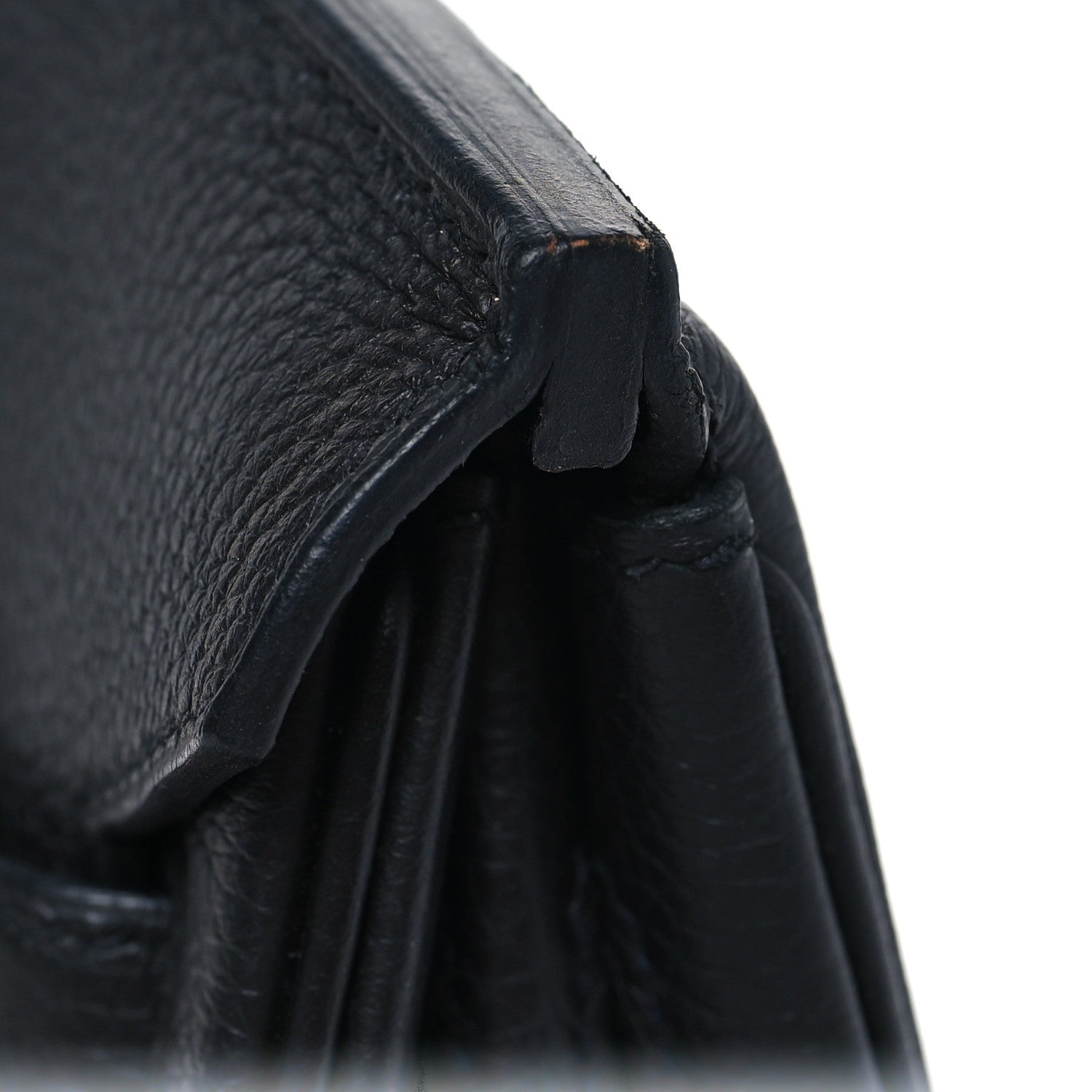 HERMES BIRKIN 30 BLACK TOGO SILVER HARDWARE