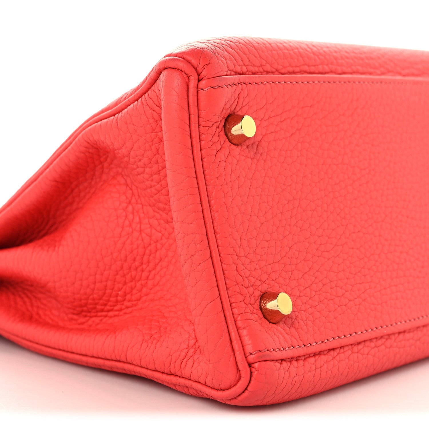 エルメス ケリー 28 内縫い Rouge Pivoine トゴ ゴールド金具 HERMES KELLY 28 RETOURNE ROUGE PIVOINE TOGO GOLD HARDWARE