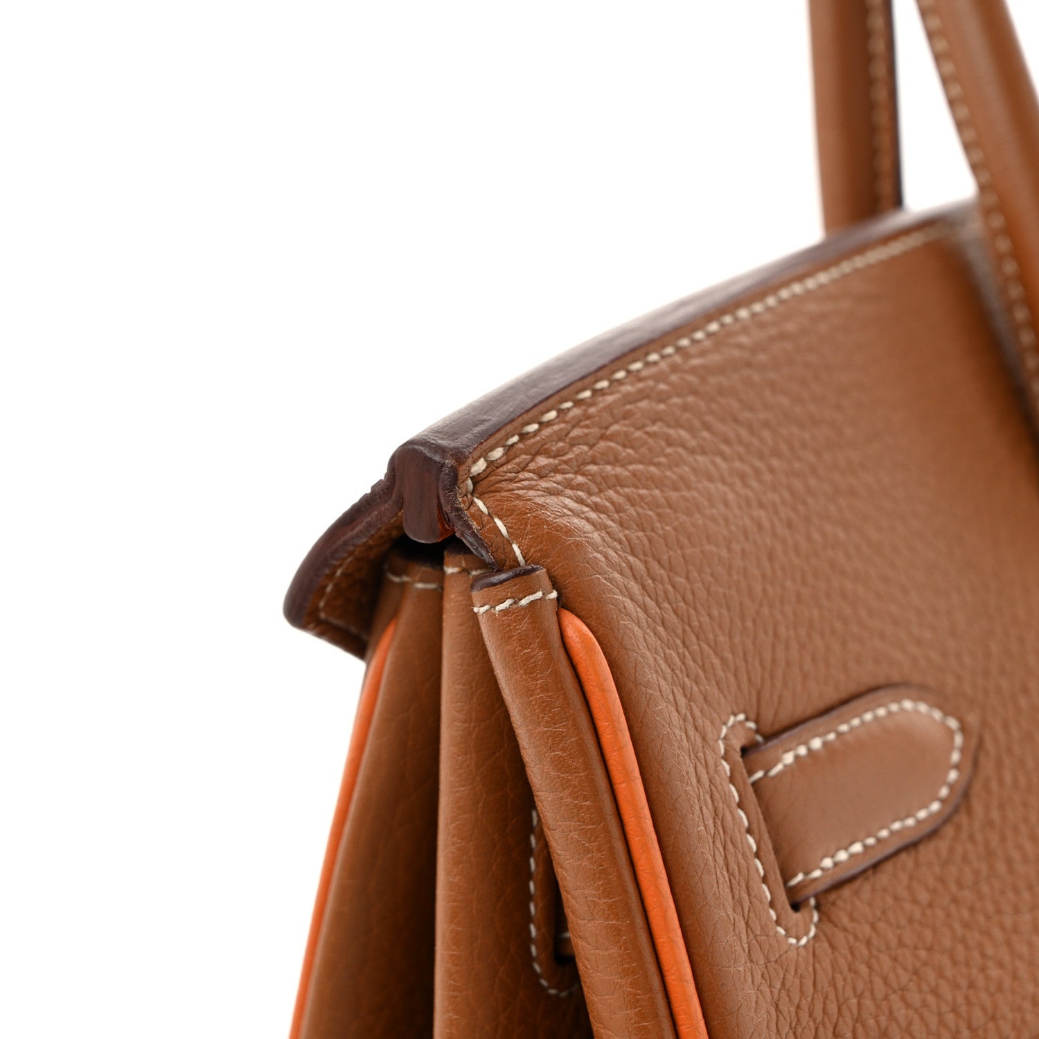 エルメス バーキン 35 HSS パーソナルオーダー Gold Orange トゴ シルバー金具 HERMES BIRKIN 35 HSS PERSONAL ORDER GOLD ORANGE TOGO SILVER HARDWARE