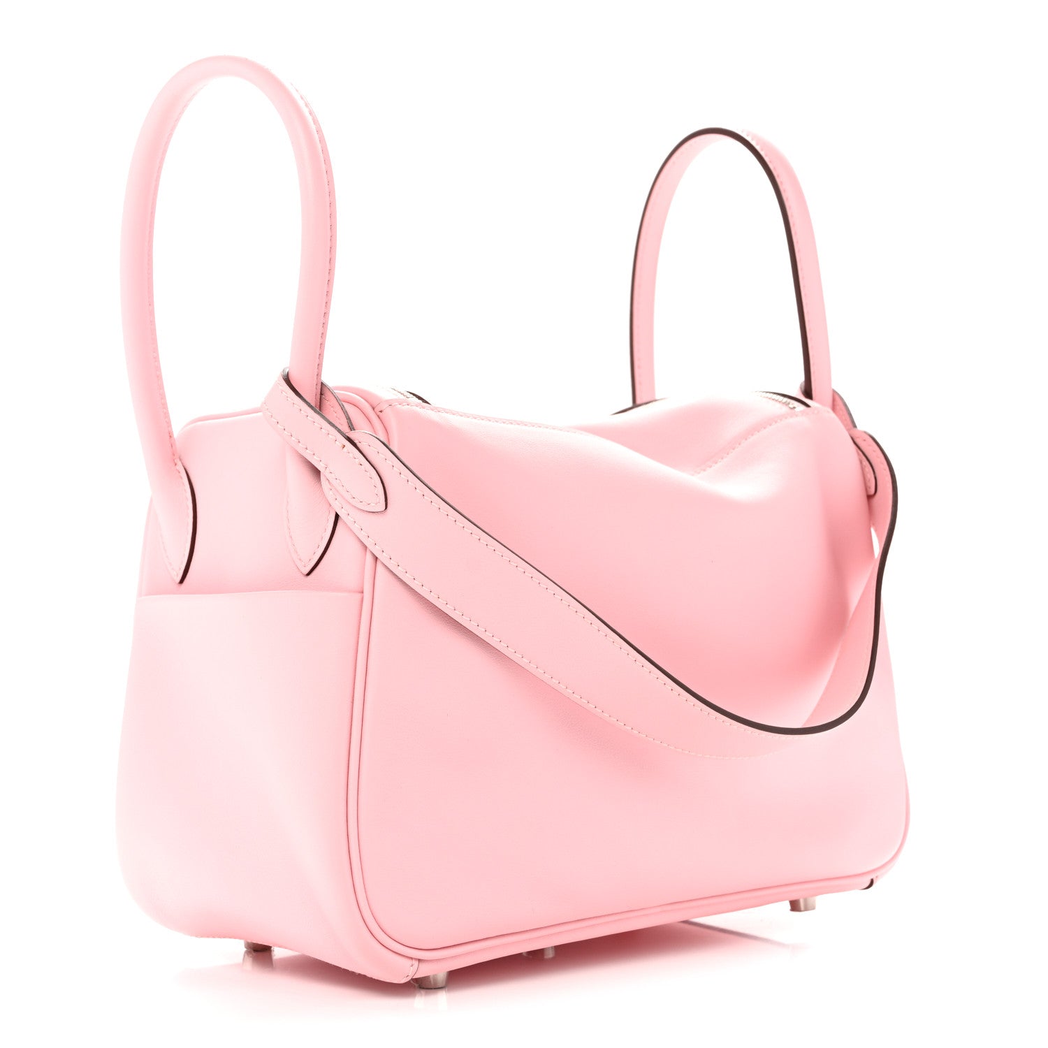 エルメス リンディ 26 Rose Sakura スイフト シルバー金具 HERMES LINDY 26 ROSE SAKURA SWIFT SILVER HARDWARE