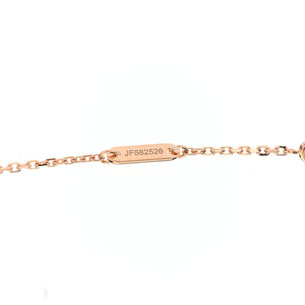 ヴァンクリーフ&アーペル スウィートアルハンブラ ペンダントネックレス カーネリアン 18K ローズゴールド VAN CLEEF & ARPELS SWEET ALHAMBRA PENDANT NECKLACE CARNELIAN 18K ROSE GOLD