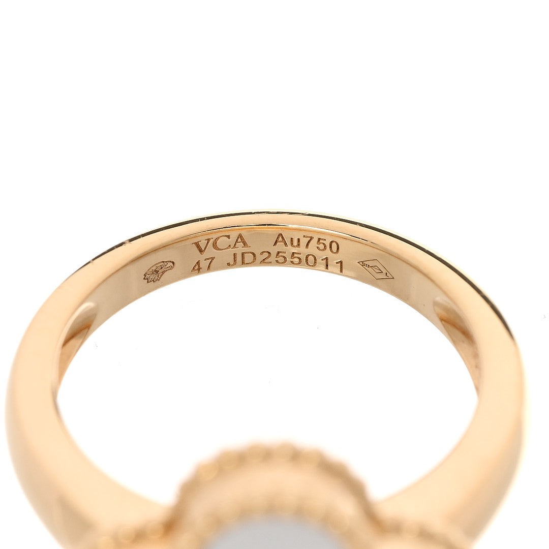 ヴァンクリーフ&アーペル ヴィンテージアルハンブラ リング マルチカラー 18K イエローゴールド VAN CLEEF & ARPELS VINTAGE ALHAMBRA RING MULTICOLOR 18K YELLOW GOLD