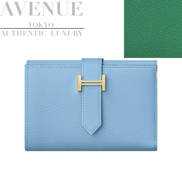 新品未使用】2023年製 エルメス ベアン コンビネ ミニウォレット  