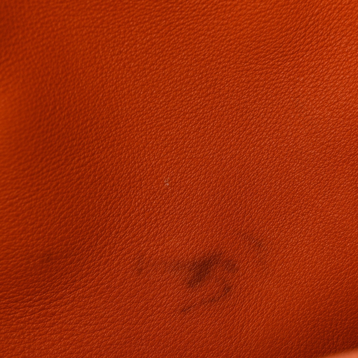 HERMES LINDY 30 ORANGE SWIFT SILVER HARDWARE