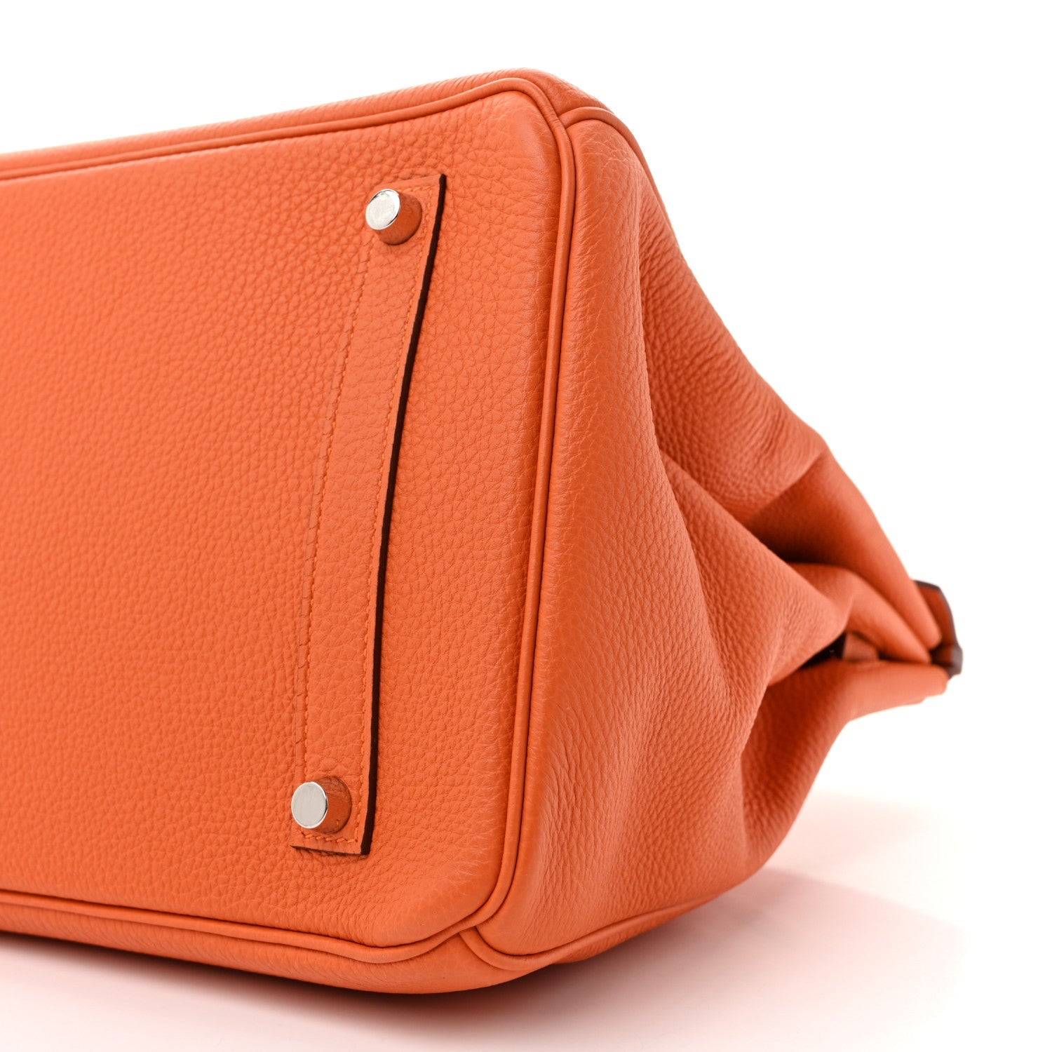 エルメス バーキン 35 Orange トゴ シルバー金具 HERMES BIRKIN 35 ORANGE TOGO SILVER HARDWARE