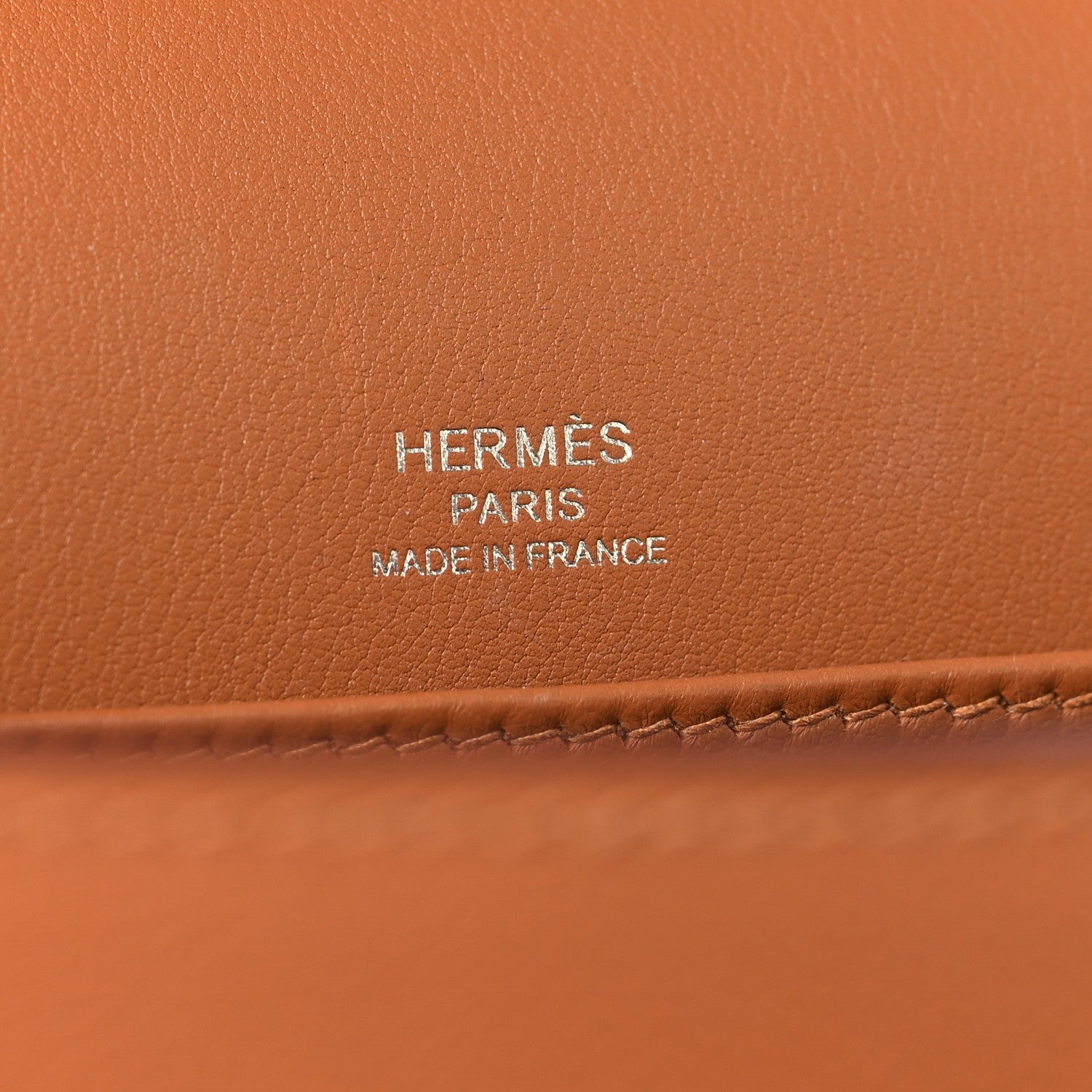 HERMES GETA GOLD EVERCOLOR SILVER HARDWARE