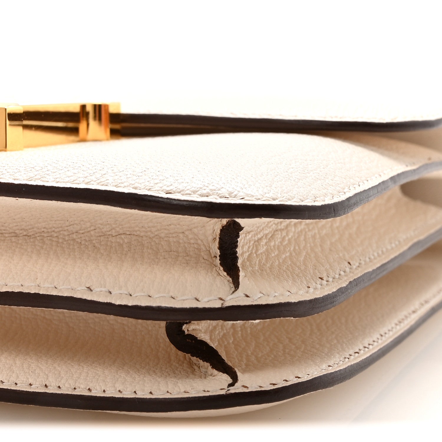 エルメス ミニコンスタンス 18 Nata シェーブルミゾール ゴールド金具 HERMES MINI CONSTANCE 18 NATA CHEVRE MYSORE GOLD HARDWARE