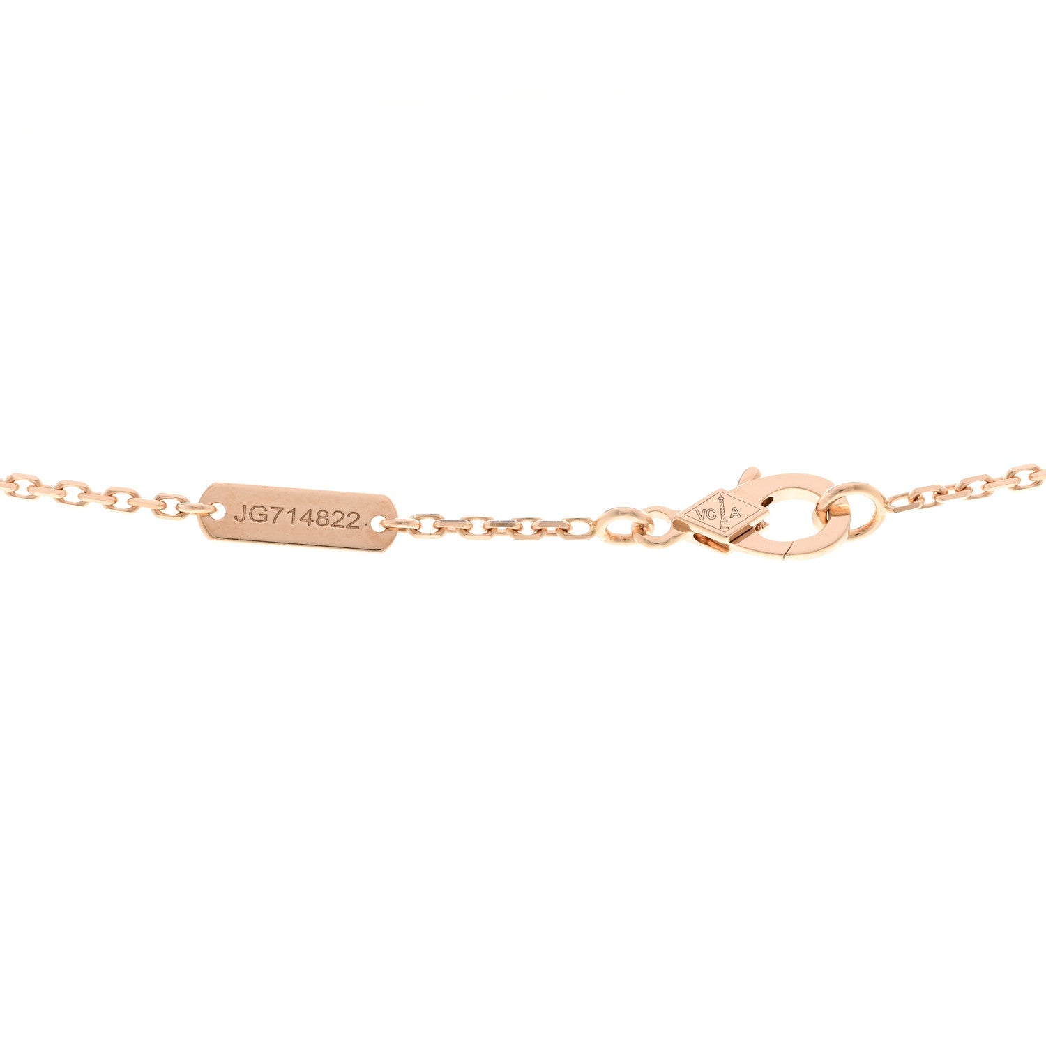 ヴァンクリーフ&アーペル ヴィンテージアルハンブラ ペンダントネックレス マルチカラー 18K ローズゴールド VAN CLEEF & ARPELS VINTAGE ALHAMBRA PENDANT NECKLACE MULTICOLOR 18K ROSE GOLD
