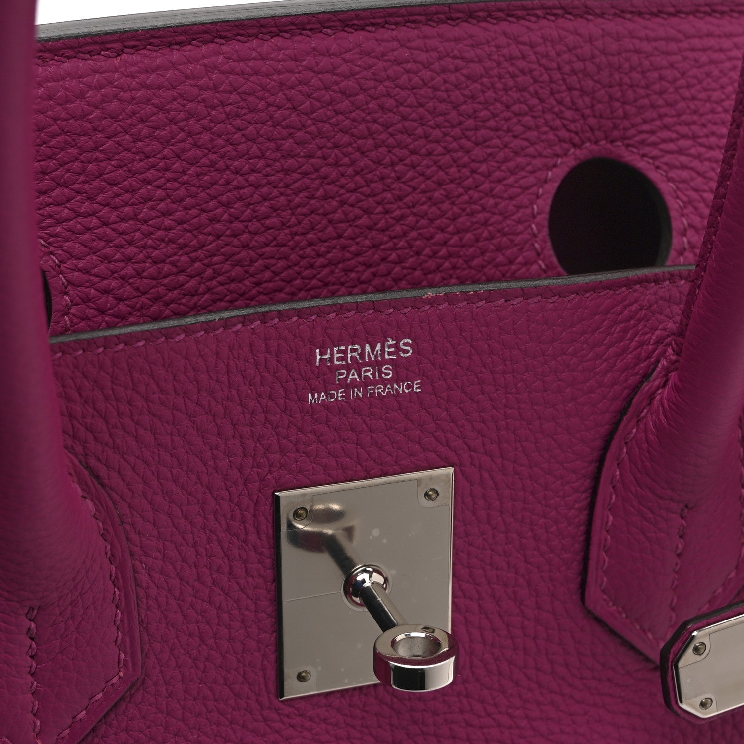 エルメス バーキン 30 Rose Pourpre トゴ シルバー金具 HERMES BIRKIN 30 ROSE POURPRE TOGO SILVER HARDWARE