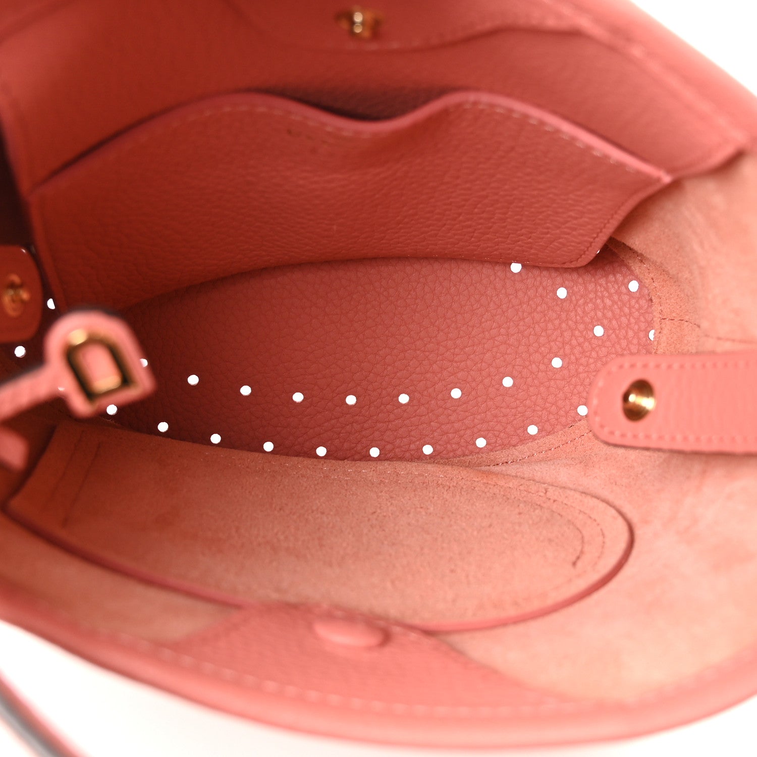 デルヴォー ミニ デイリー サーピケ バケット Pink トリヨン ゴールド金具 DELVAUX MINI DAILY SURPIQUE BUCKET PINK TAURILLON GOLD HARDWARE