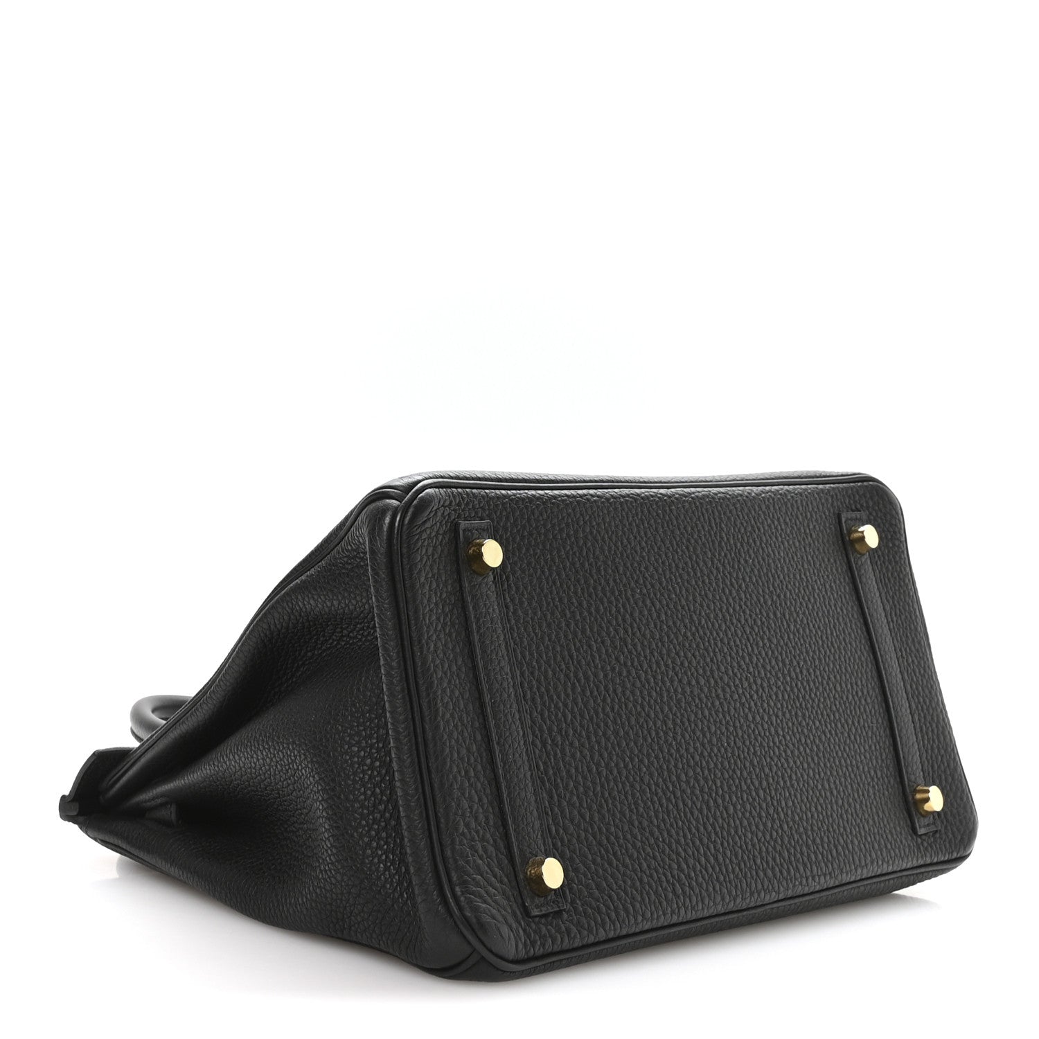 HERMES BIRKIN 30 BLACK TOGO GOLD HARDWARE