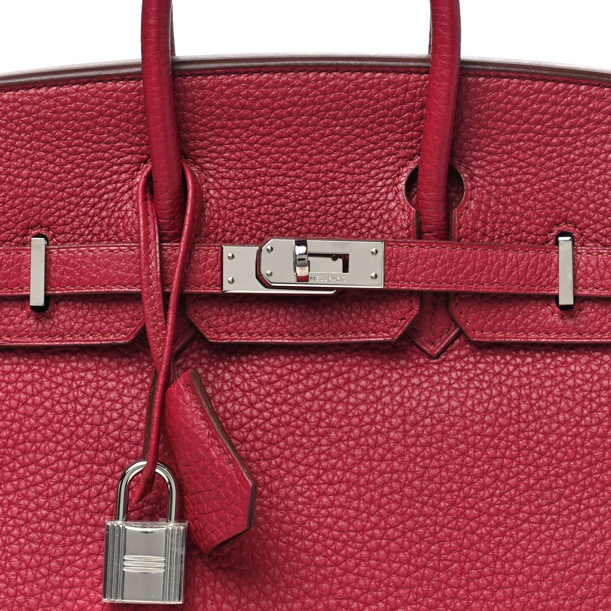 エルメス バーキン 25 Rubis トゴ シルバー金具 HERMES BIRKIN 25 RUBIS TOGO SILVER HARDWARE