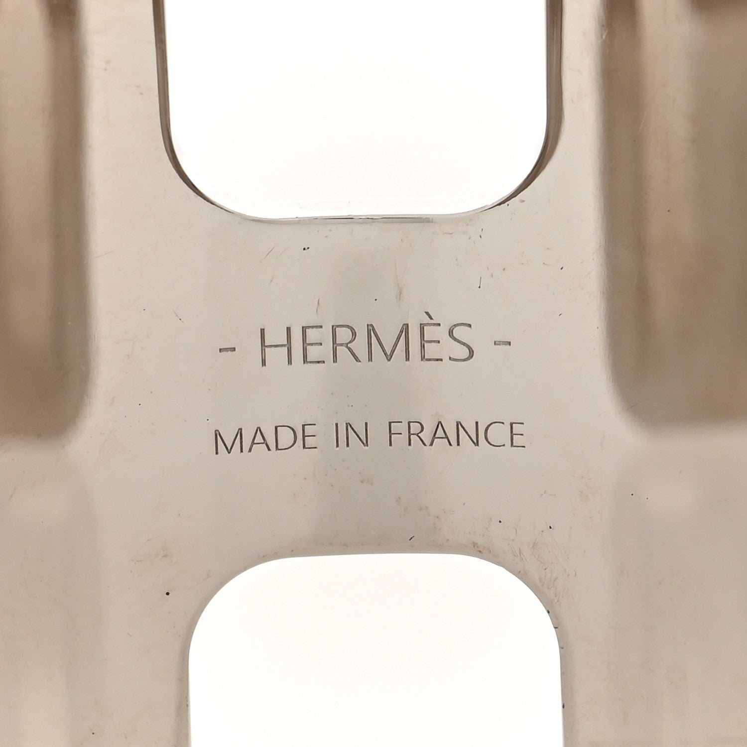Hermes Chamquila Chevre Olympe Cuff Bracelet Rose Shocking