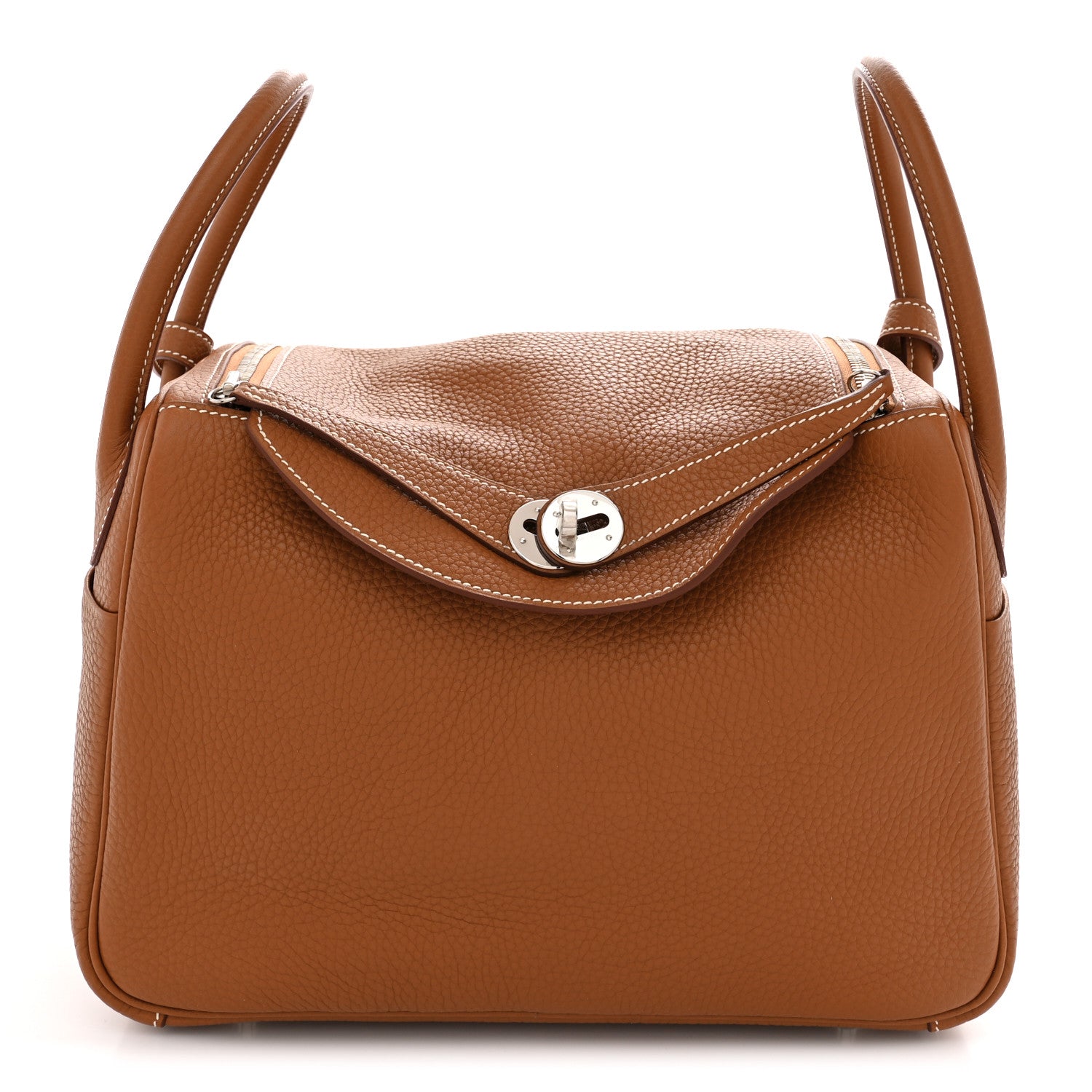 エルメス リンディ 26 Gold トリヨンクレマンス シルバー金具 HERMES LINDY 26 GOLD TAURILLON CLEMENCE SILVER HARDWARE