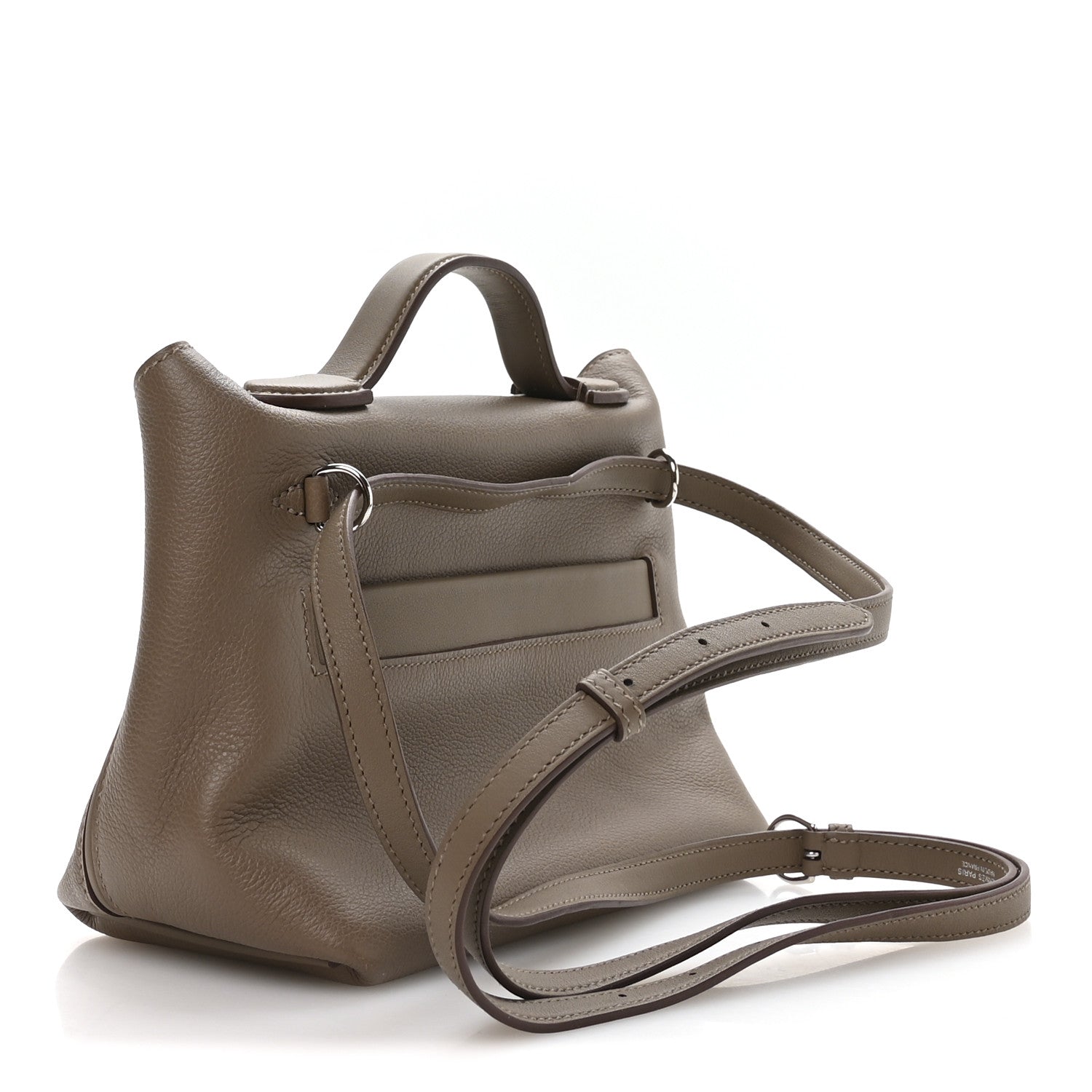 エルメス 24/24 ミニヴァンキャトル 21 Etoupe エバーカラー / スイフト シルバー金具 HERMES 24/24 21 ETOUPE EVERCOLOR / SWIFT SILVER HARDWARE