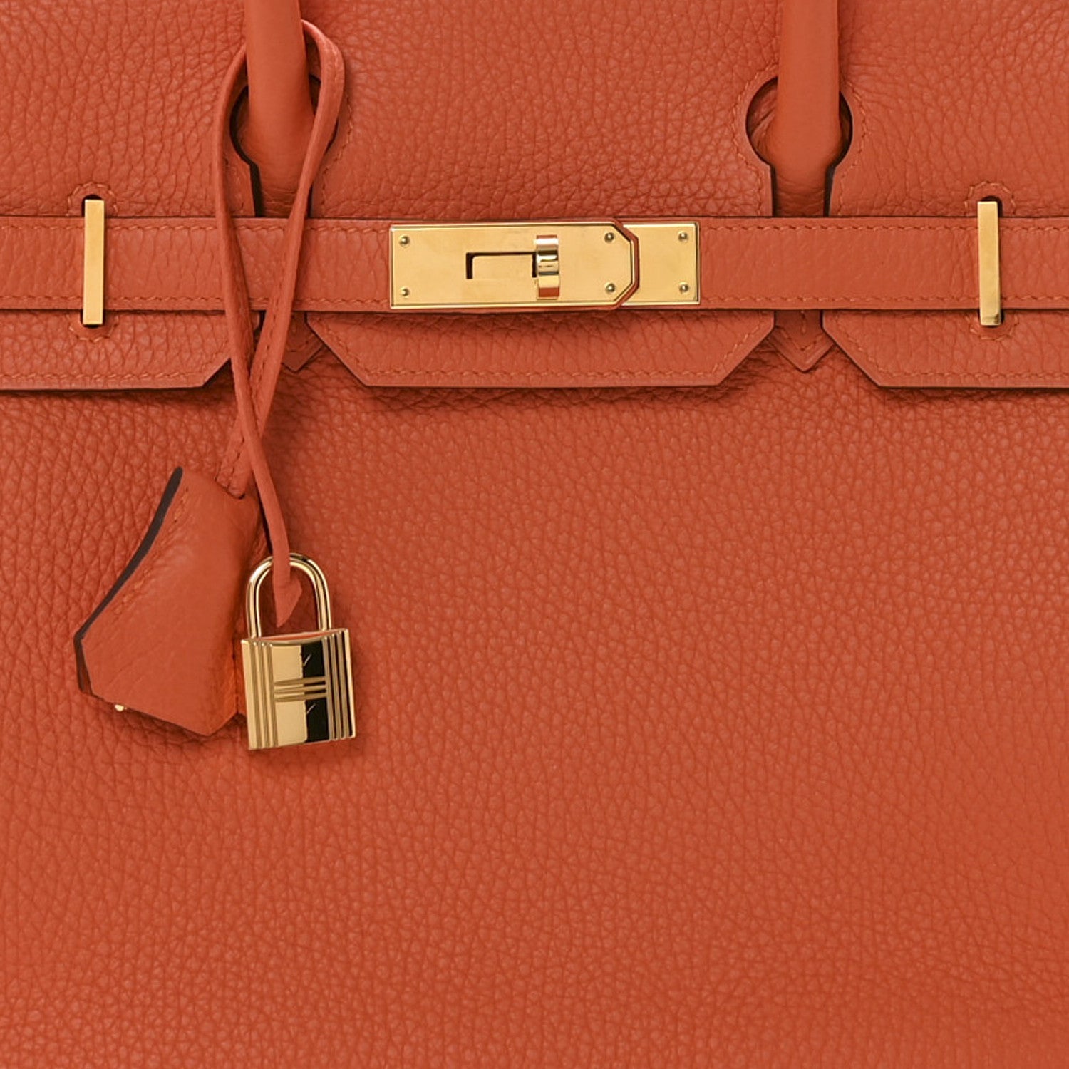エルメス バーキン 30 Feu トリヨンクレマンス ゴールド金具 HERMES BIRKIN 30 FEU TAURILLON CLEMENCE GOLD HARDWARE