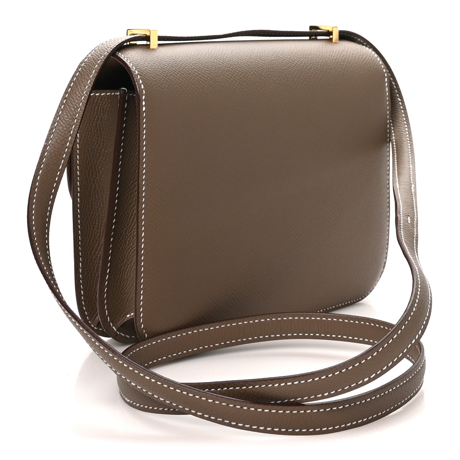 エルメス ミニコンスタンス 18 Etoupe エプソン ゴールド金具 HERMES MINI CONSTANCE 18 ETOUPE EPSOM GOLD HARDWARE