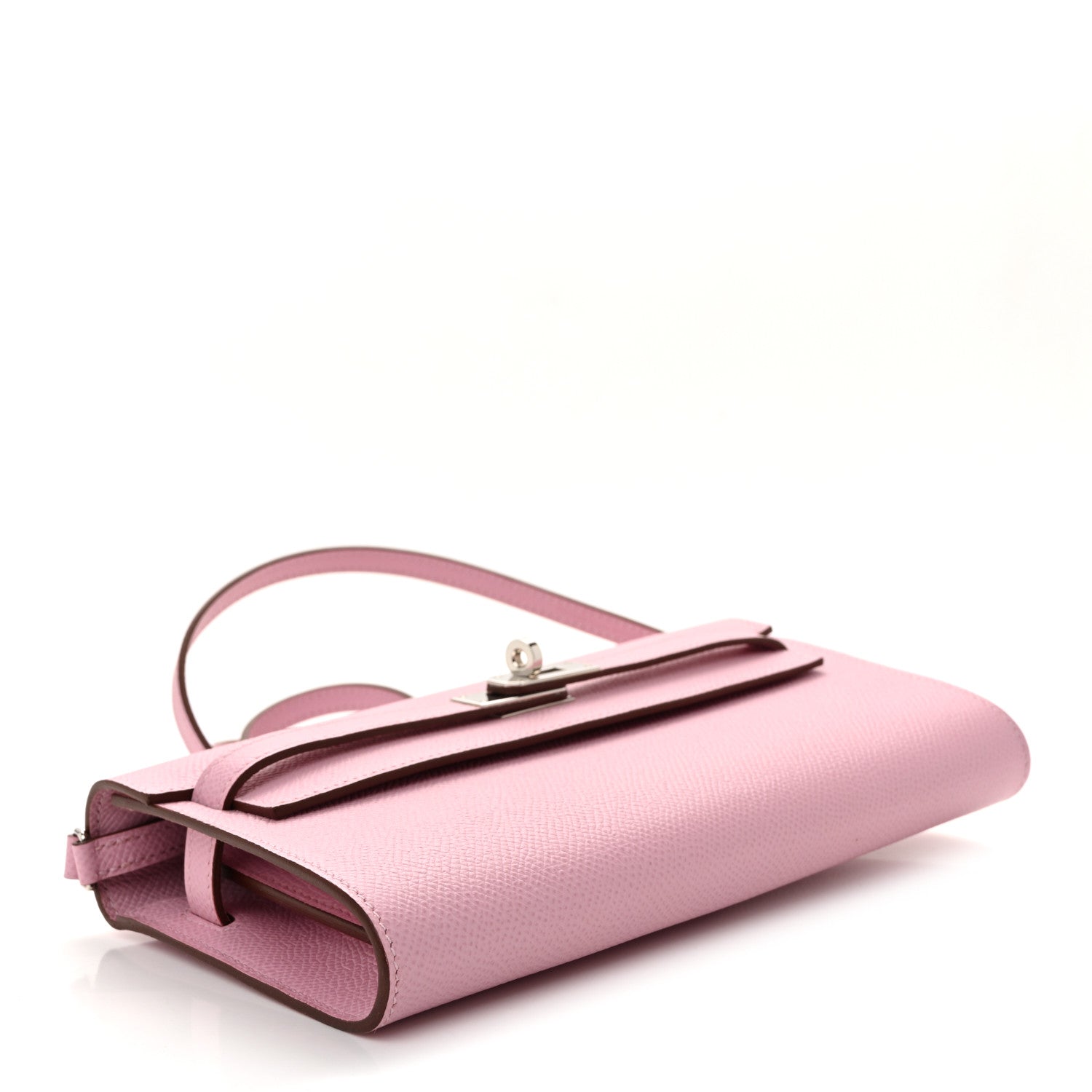 エルメス ケリートゥーゴー 長財布 Mauve Sylvestre エプソン シルバー金具 HERMES KELLY TO GO WALLET MAUVE SYLVESTRE EPSOM SILVER HARDWARE