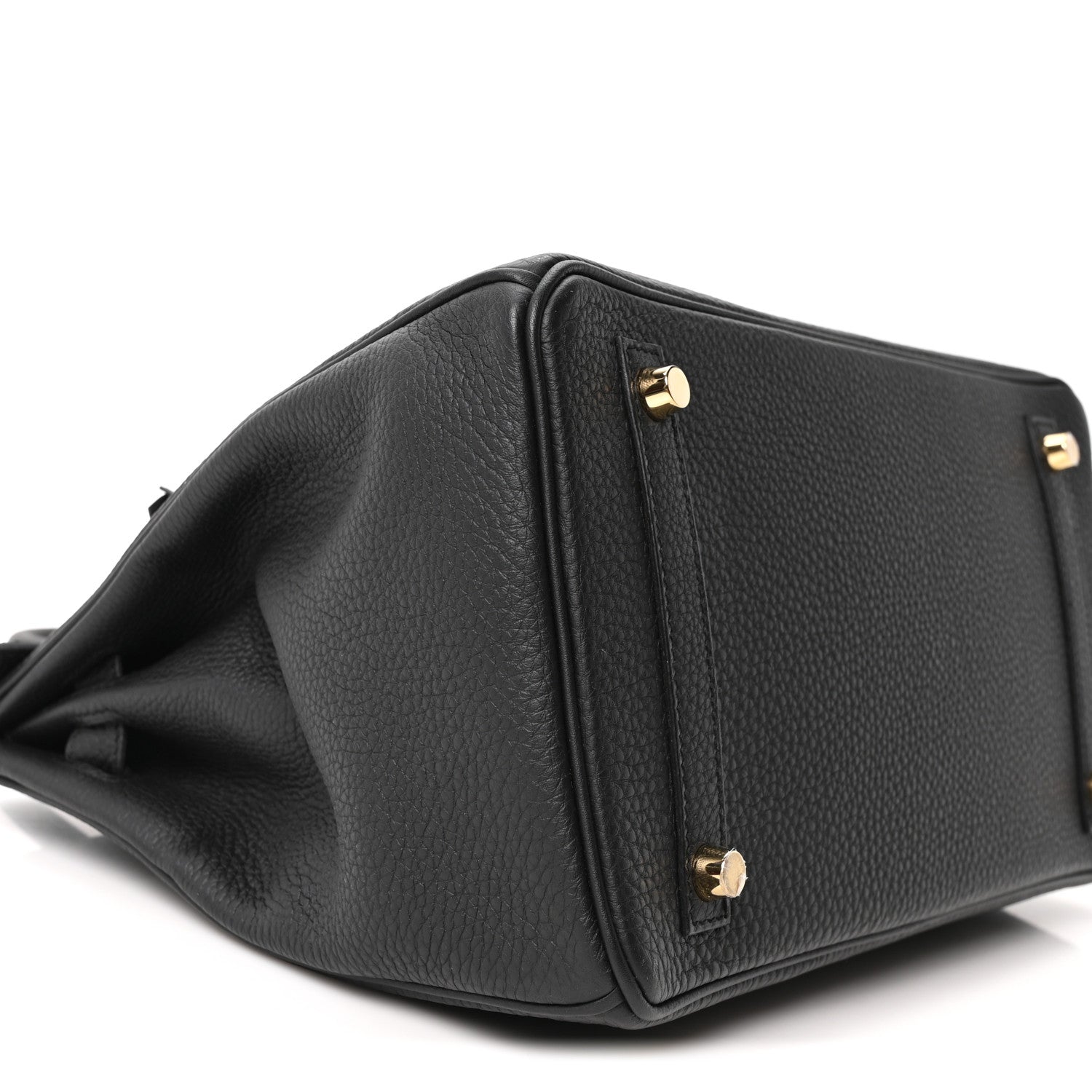 HERMES BIRKIN 30 BLACK TOGO GOLD HARDWARE