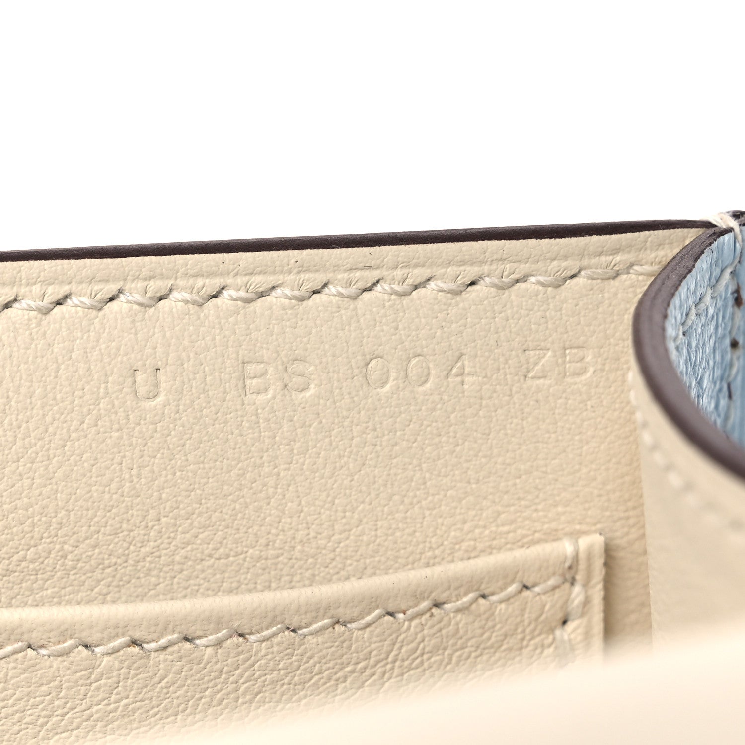 HERMES GETA VERSO BLEU BRUME NATA CHEVRE MYSORE GOLD HARDWARE
