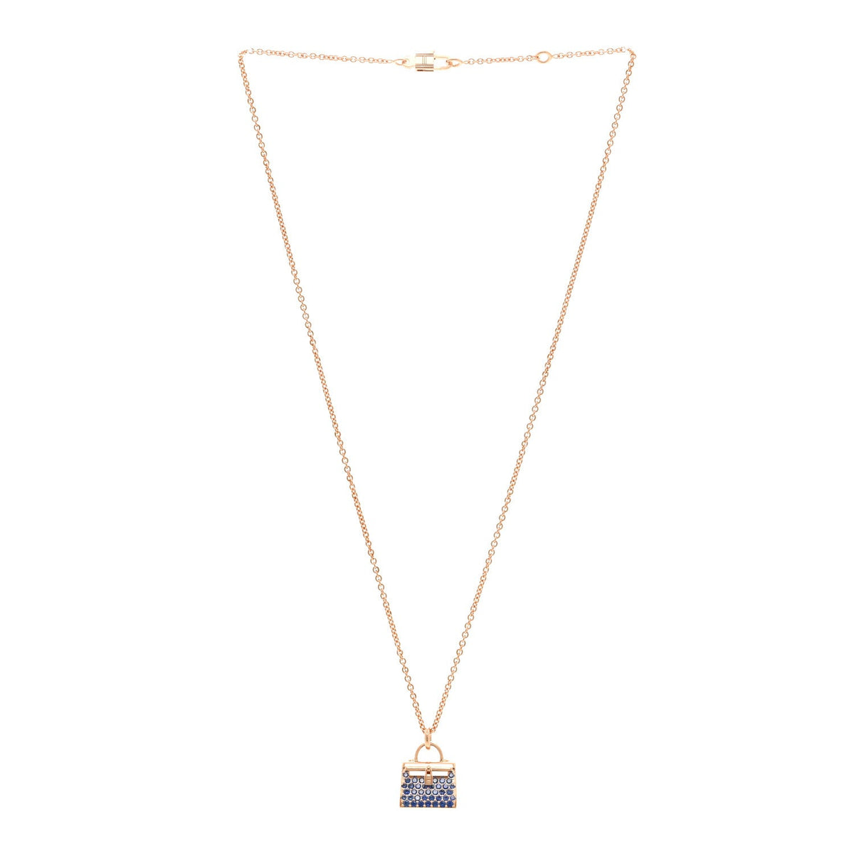 エルメス アミュレット ペンダントネックレス 18K ローズゴールド HERMES AMULETTES PENDANT NECKLACE 18K ROSE GOLD