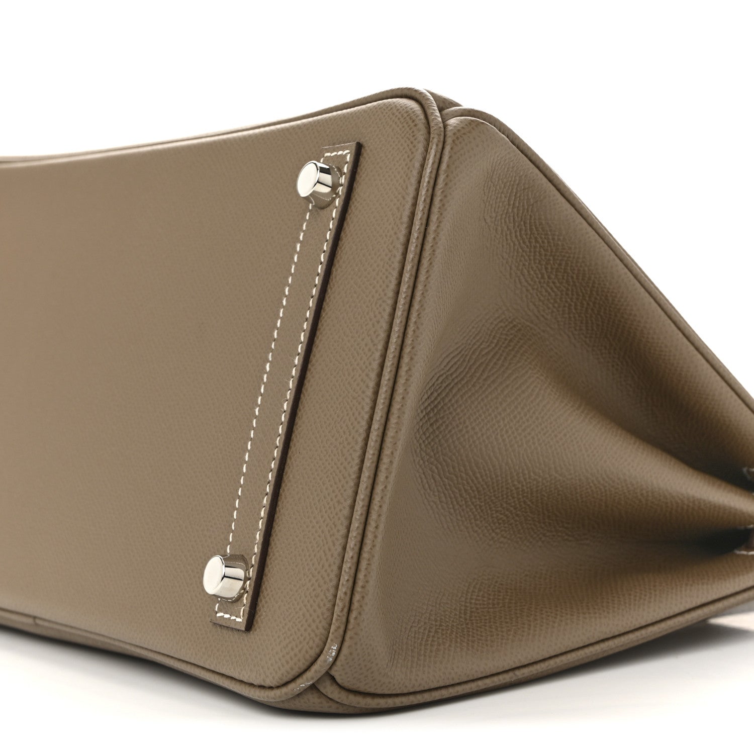 HERMES BIRKIN 30 ETOUPE EPSOM SILVER HARDWARE