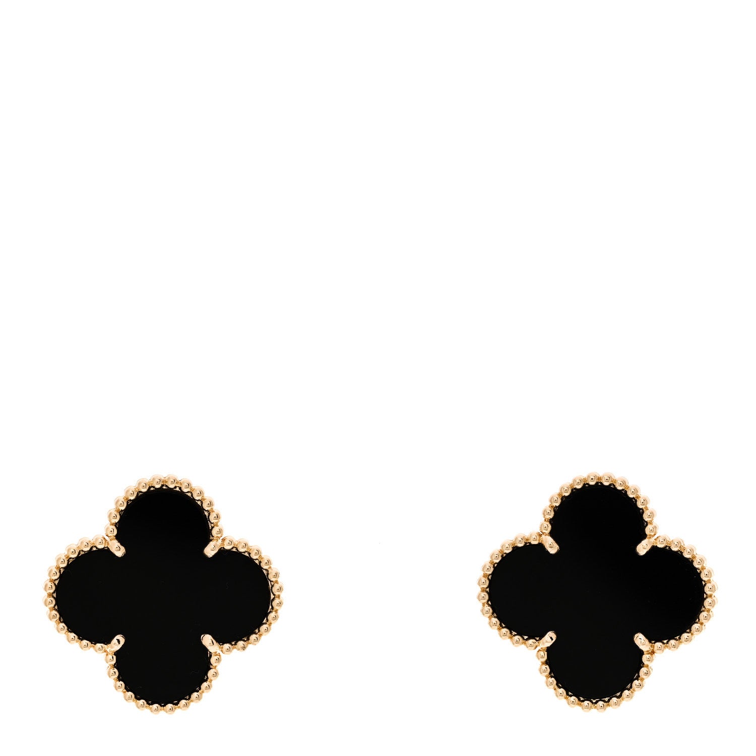 ヴァンクリーフ&アーペル マジックアルハンブラ ピアス ブラックオニキス 18K イエローゴールド VAN CLEEF & ARPELS MAGIC ALHAMBRA EARRINGS BLACK ONYX 18K YELLOW GOLD
