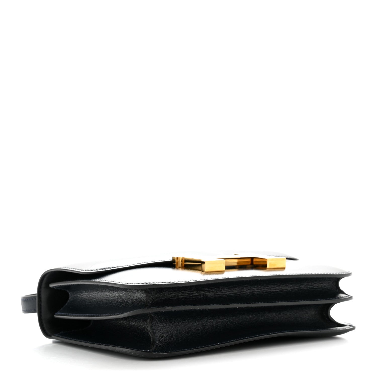 HERMES MINI CONSTANCE 18 BLEU MARINE BOX GOLD HARDWARE