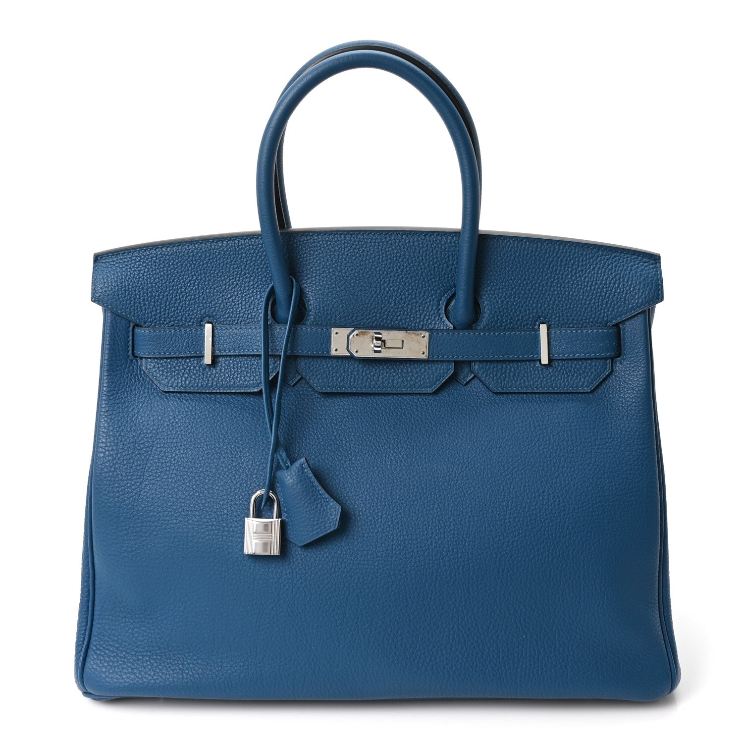 エルメス バーキン 35 Bleu Izmir トゴ シルバー金具 HERMES BIRKIN 35 BLEU IZMIR TOGO SILVER HARDWARE