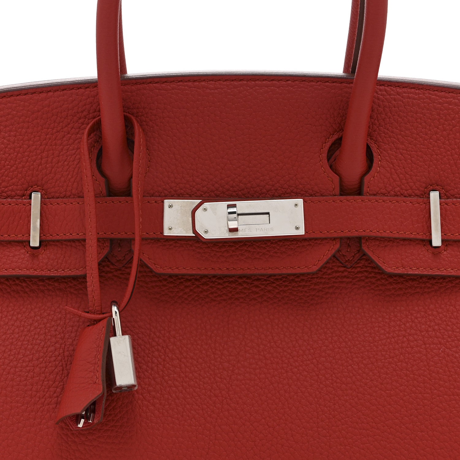 エルメス バーキン 30 Vermillion トゴ シルバー金具 HERMES BIRKIN 30 VERMILLION TOGO SILVER HARDWARE