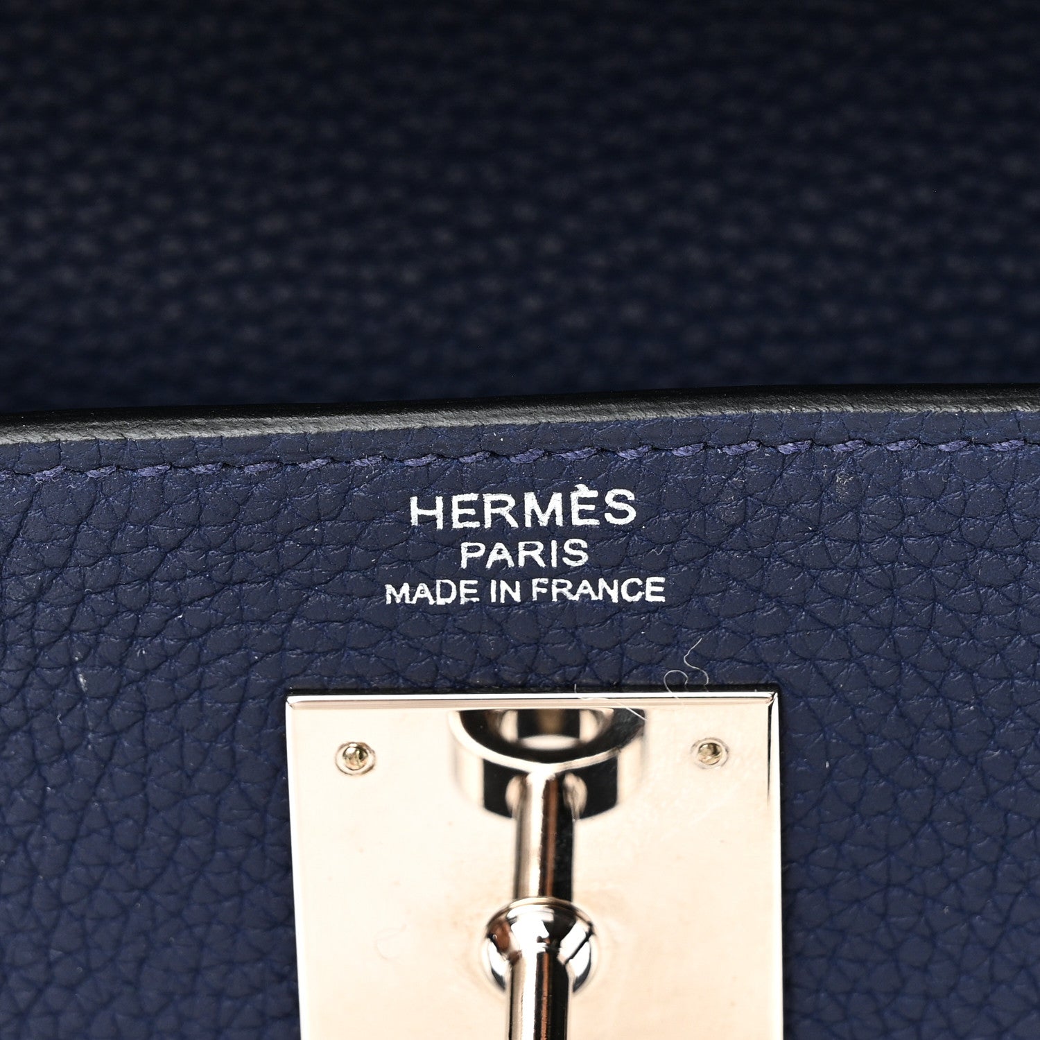 エルメス ケリー 28 内縫い Bleu Saphir トゴ シルバー金具 HERMES KELLY 28 RETOURNE BLEU SAPHIR TOGO SILVER HARDWARE