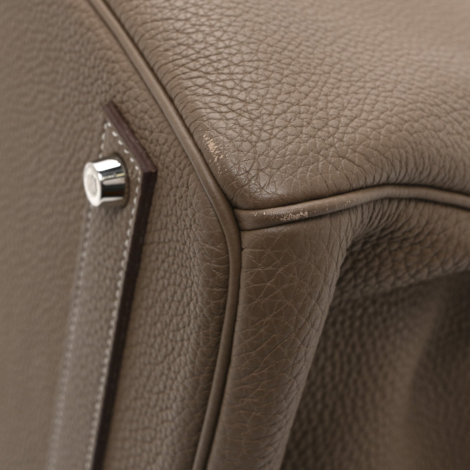 エルメス バーキン 40 Etoupe トゴ シルバー金具 HERMES BIRKIN 40 ETOUPE TOGO SILVER HARDWARE