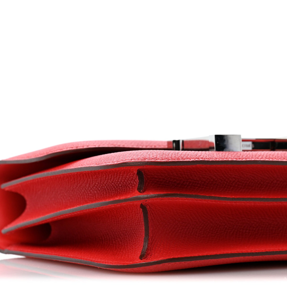 エルメス ミニコンスタンス 18 Rouge De Coeur Rubis エプソン レッドエナメル金具 HERMES MINI CONSTANCE 18 ROUGE DE COEUR RUBIS EPSOM