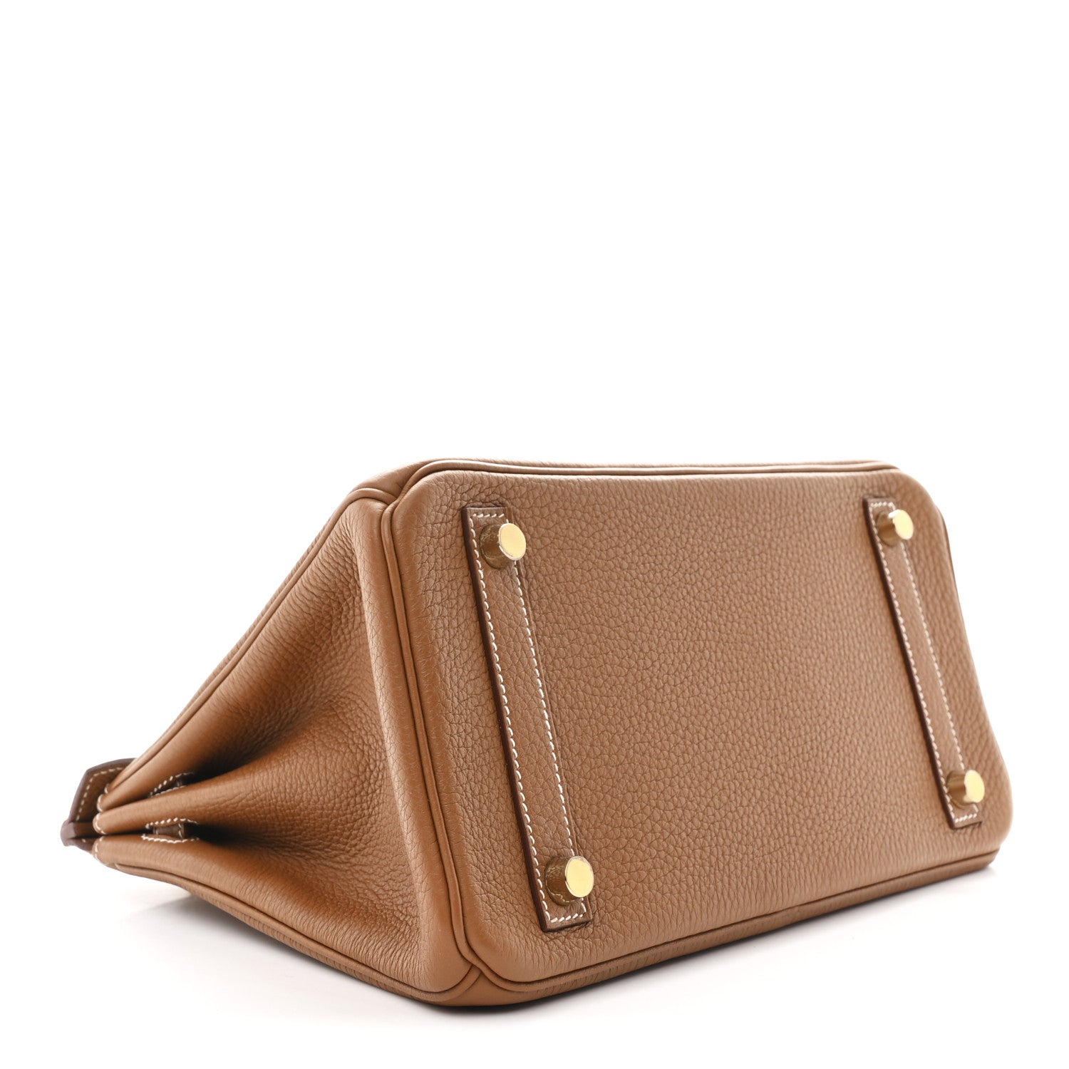 HERMES BIRKIN 25 GOLD TOGO GOLD HARDWARE