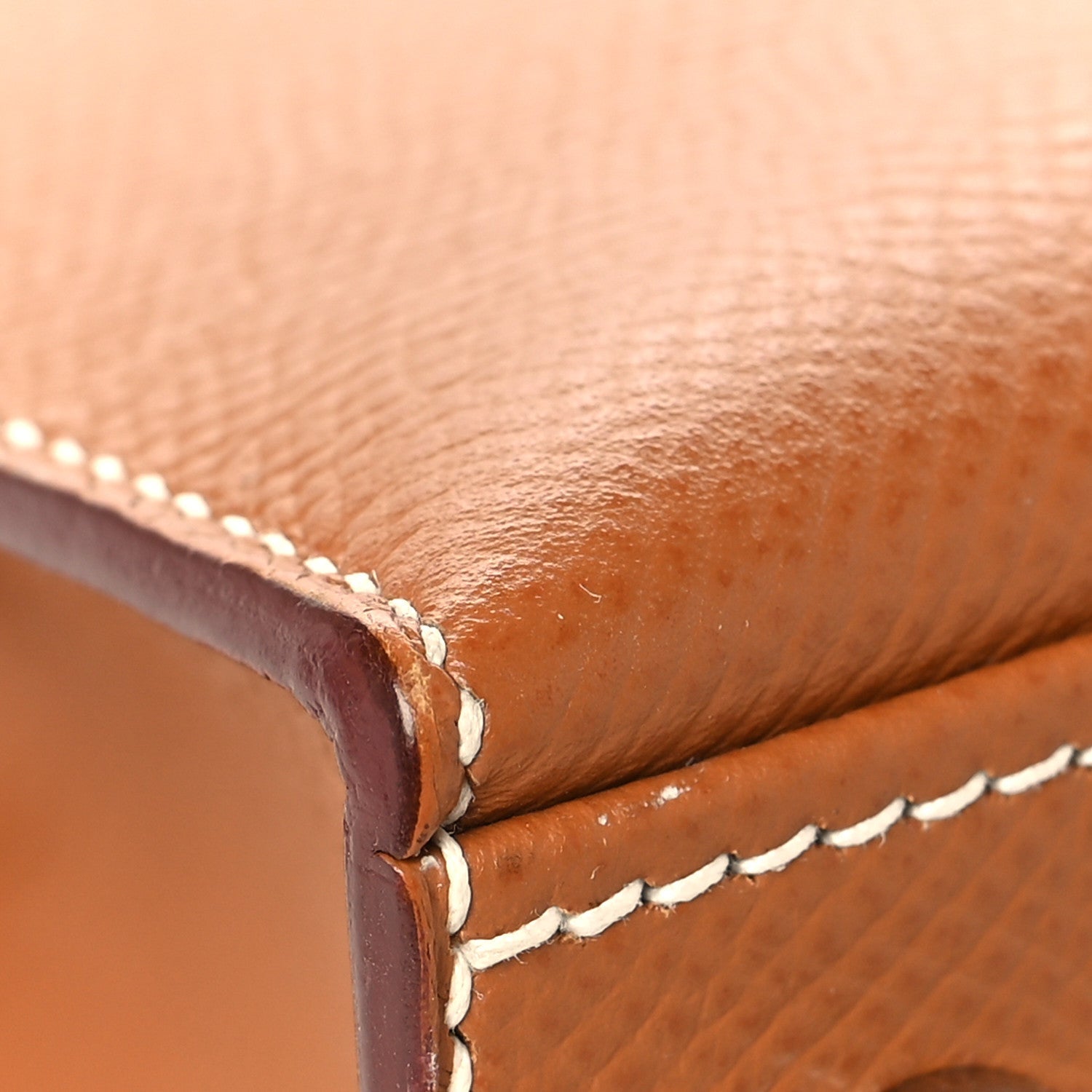 HERMES KELLY 25 SELLIER GOLD EPSOM SILVER HARDWARE