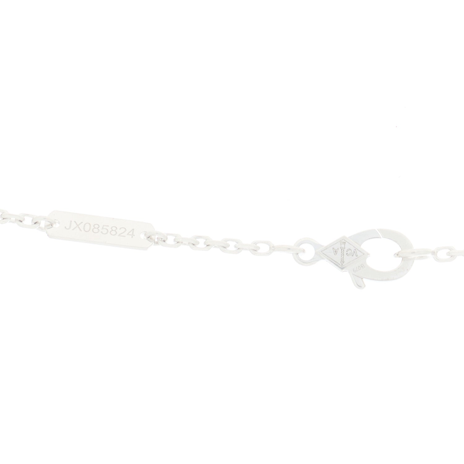 ヴァンクリーフ&アーペル ツーバタフライ ペンダントネックレス ダイヤモンド 18K ホワイトゴールド VAN CLEEF & ARPELS TWO BUTTERFLY PENDANT NECKLACE DIAMOND 18K WHITE GOLD