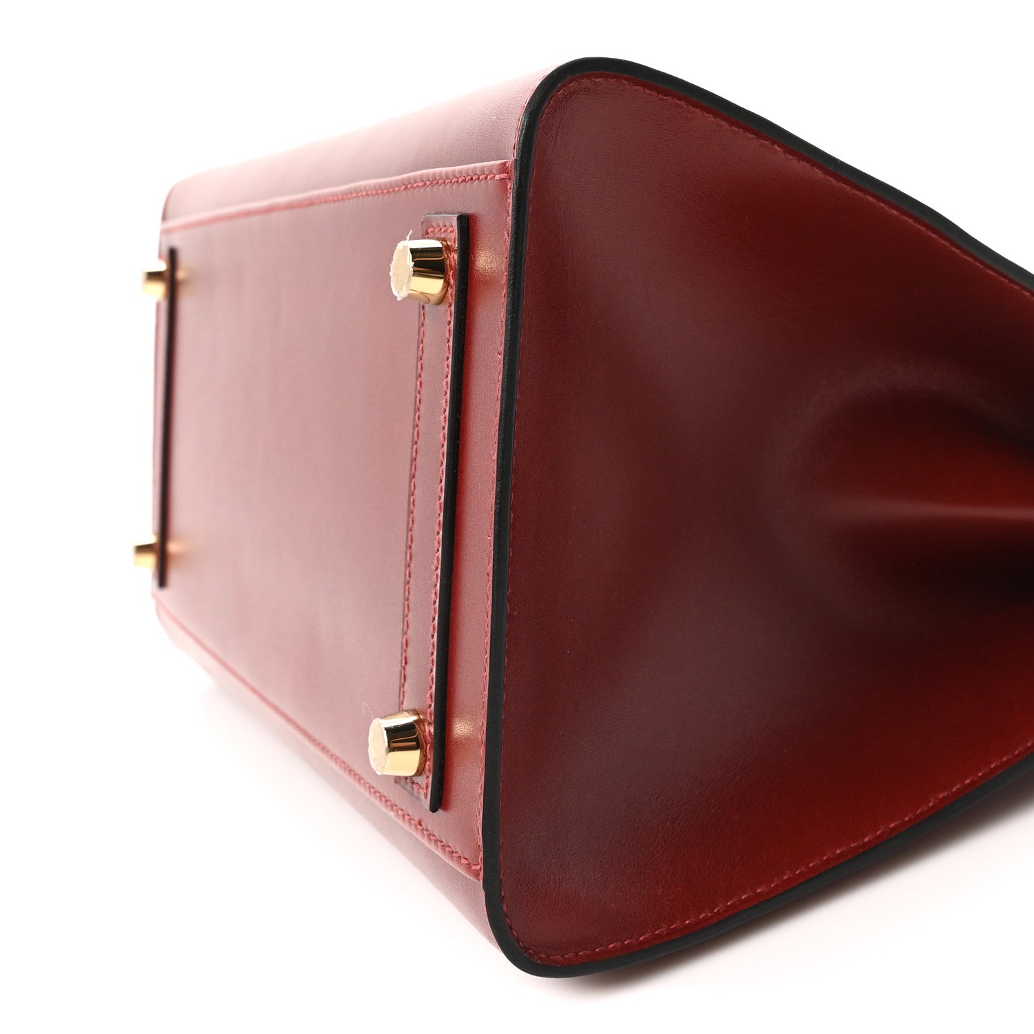 HERMES BIRKIN 30 SELLIER ROUGE H BOX GOLD HARDWARE