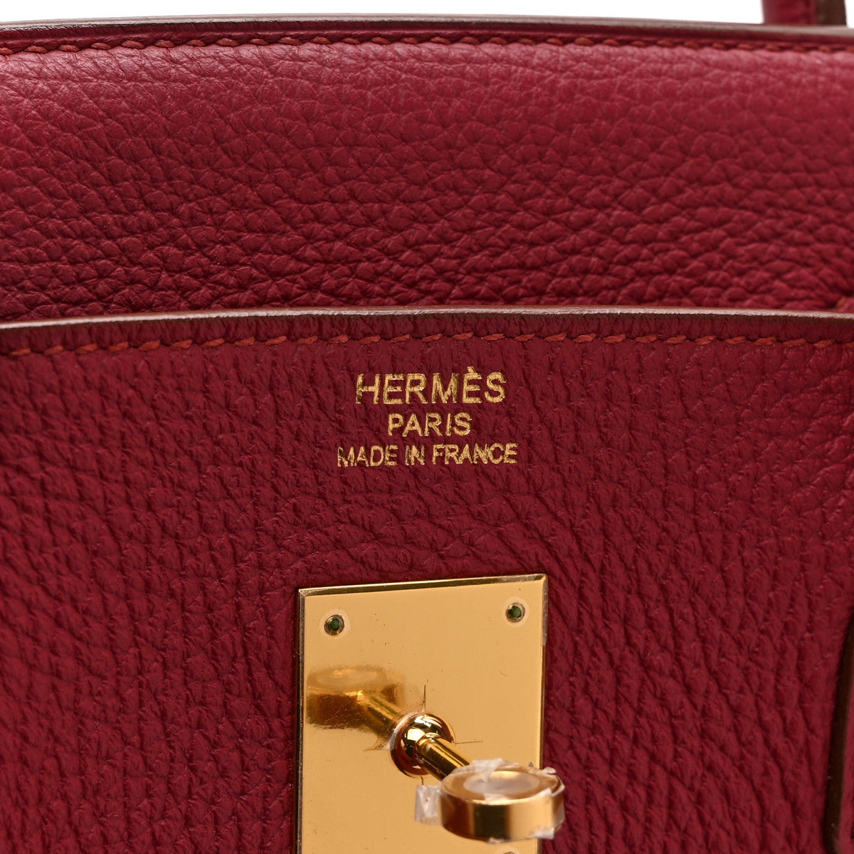 エルメス バーキン 40 Tosca トゴ ゴールド金具 HERMES BIRKIN 40 TOSCA TOGO GOLD HARDWARE
