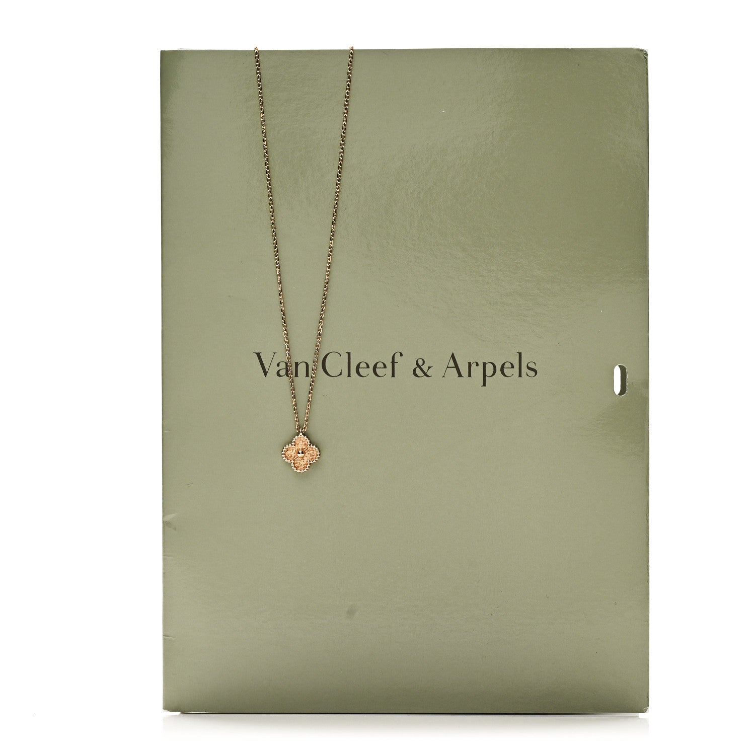 ヴァンクリーフ&アーペル スウィートアルハンブラ ペンダントネックレス 18K ローズゴールド VAN CLEEF & ARPELS SWEET ALHAMBRA PENDANT NECKLACE 18K ROSE GOLD
