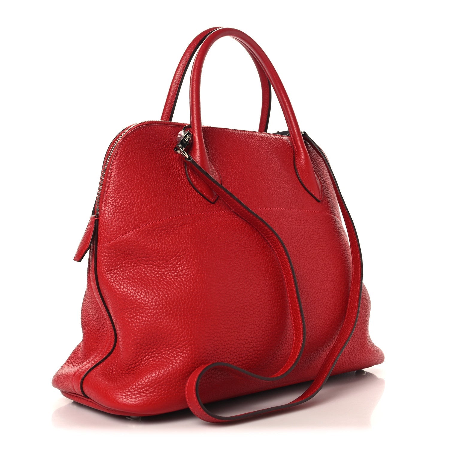 エルメス ボリード 35 Rouge Casaque トリヨンクレマンス シルバー金具 HERMES BOLIDE 35 ROUGE CASAQUE TAURILLON CLEMENCE SILVER HARDWARE