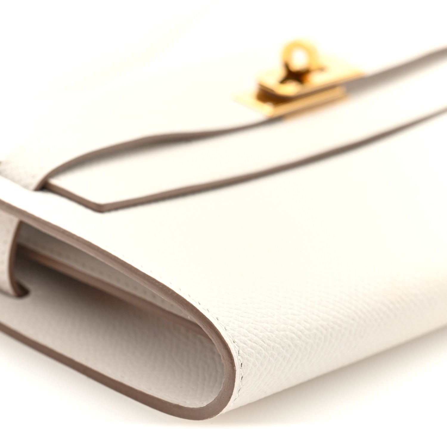 エルメス ケリートゥーゴー 長財布 Nata エプソン ゴールド金具 HERMES KELLY TO GO WALLET NATA EPSOM GOLD HARDWARE