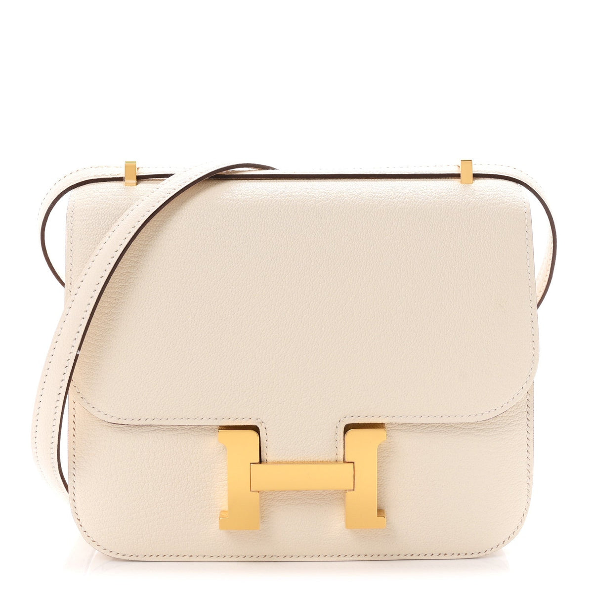 エルメス ミニコンスタンス 18 Nata シェーブルミゾール ゴールド金具 HERMES MINI CONSTANCE 18 NATA CHEVRE MYSORE GOLD HARDWARE