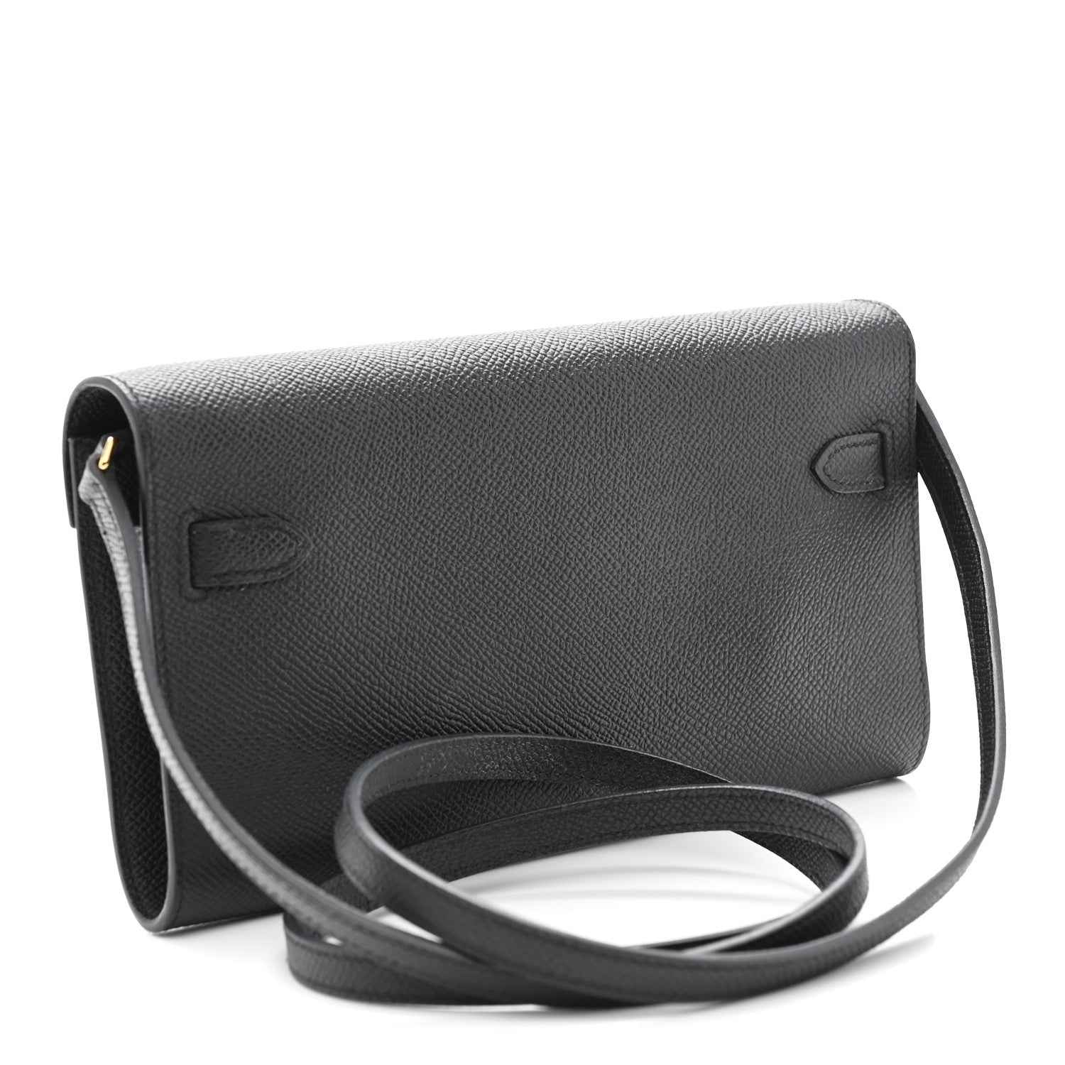 エルメス ケリートゥーゴー 長財布 Black エプソン ゴールド金具 HERMES KELLY TO GO WALLET BLACK EPSOM GOLD HARDWARE