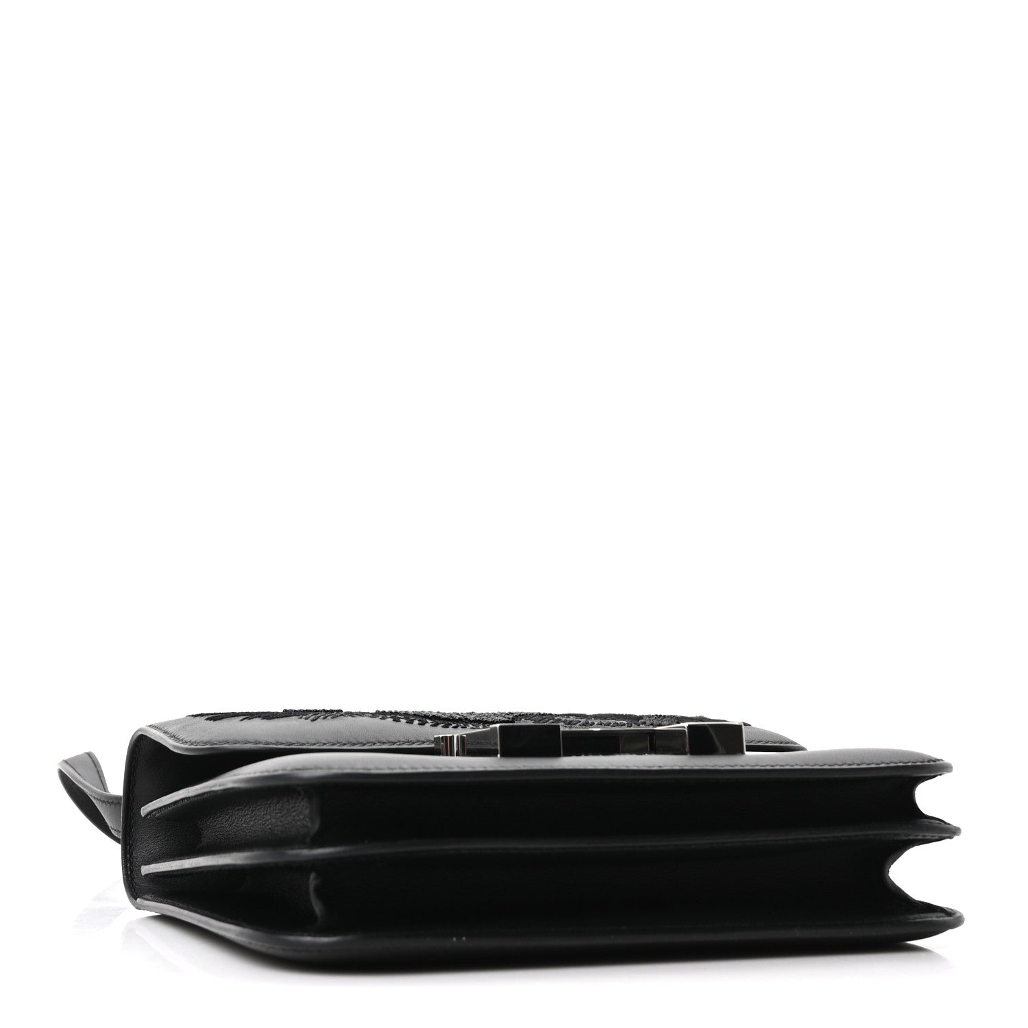 エルメス ミロワール ミニコンスタンス 18 Black スイフト シルバー金具 HERMES MINI CONSTANCE 18 BLACK SWIFT SILVER HARDWARE