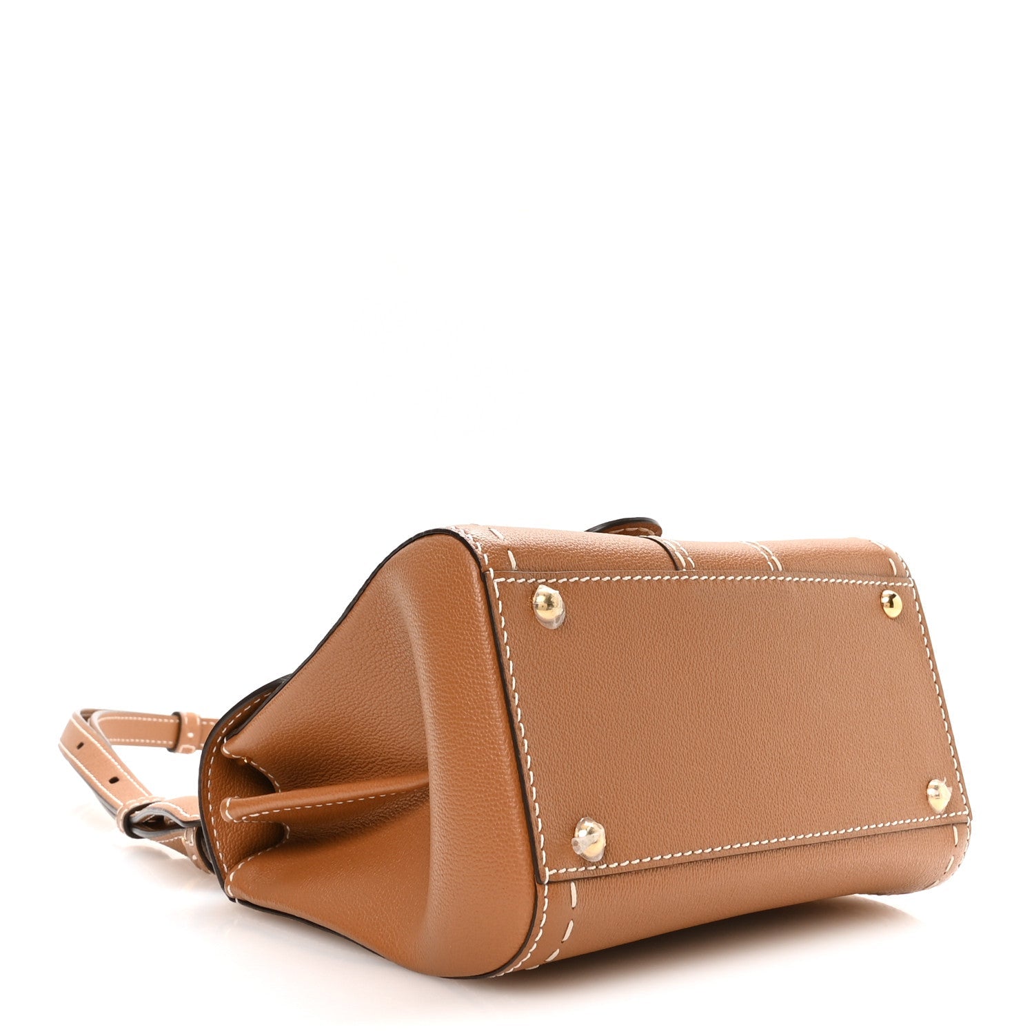 デルヴォー ブリヨン ミニ サーピケ ショルダーバッグ Vegetal Ivory グレインドロデオカーフスキン ゴールド金具 DELVAUX BRILLANT MINI SURPIQUE SHOULDER BAG VEGETAL IVORY GRAINED RODEO CALFSKIN GOLD HARDWARE