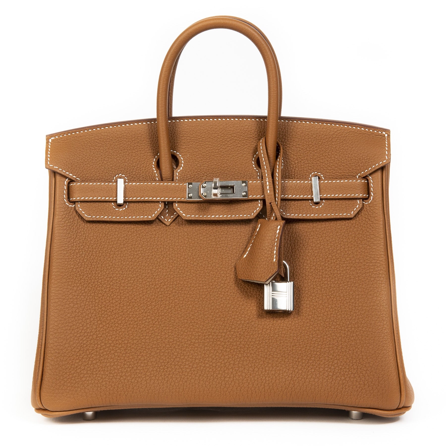 エルメス バーキン 25 Gold トゴ シルバー金具 HERMES BIRKIN 25 GOLD TOGO SILVER HARDWARE