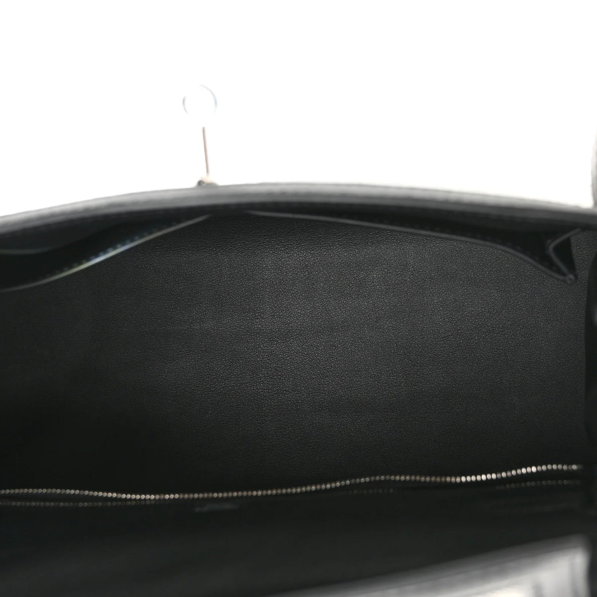 HERMES KELLY 28 SELLIER ECRU BLACK SWIFT / TOILE SILVER HARDWARE